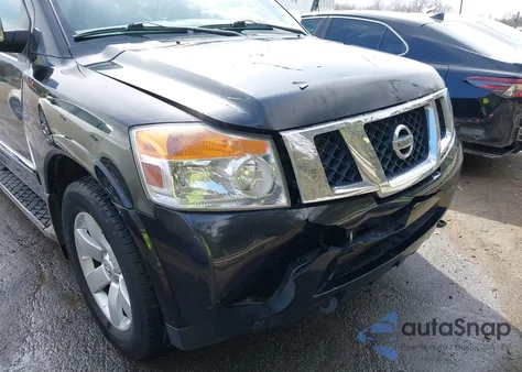 2012 Nissan Armada Sl z USA, uszkodzony, nr VIN 5N1BA0NCXCN601170